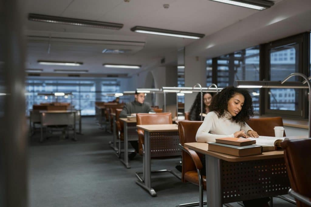 students celebrating scholarship success
